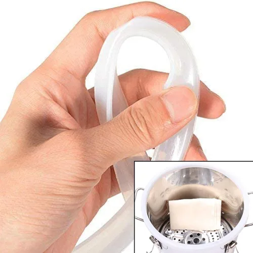 Miniatura 5 de Anillo de sellado de silicona Juntas de grado alimenticio Piezas de repuesto para alambique/destilador de agua/Kit de fabricación de vino 5 galones