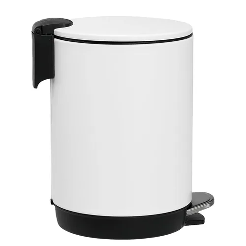 Miniatura 21 de Bote de Basura Antideslizante con Sistema de Bloqueo de Forro - Contenedor de Cocina de Acero Inoxidable, Tapa de Cierre Suave y A Prueba de Huellas