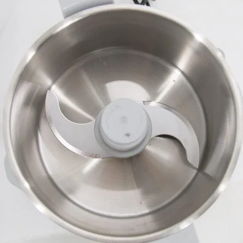 Miniatura 5 de Hakka - Procesador de alimentos combinado con cuenco de acero inoxidable de 3 cuartos de galón, alimentación continua y 4 discos - 1 hp