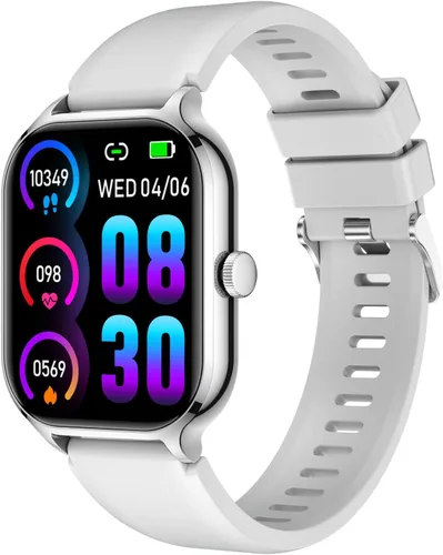 Miniatura 10 de Reloj inteligente para mujeres y hombres (respuesta/hacer llamadas) de 2.01 pulgadas, relojes inteligentes para teléfonos iOS y Android, reloj