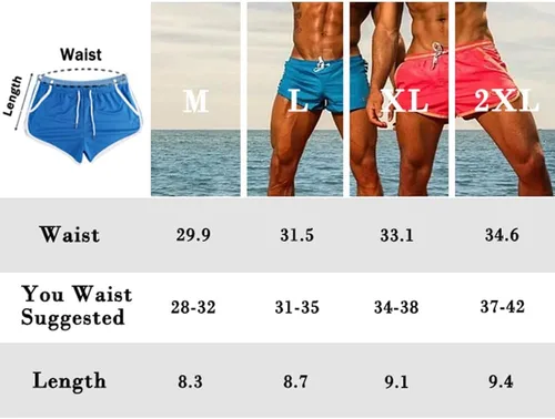 Miniatura 7 de Pantalones cortos de correr para hombre, de malla y culturismo de secado rápido
