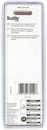 Miniatura 6 de Weller Xcelite NN7776VN - Alicates de punta larga, color verde