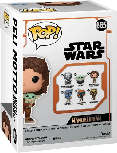 Miniatura 3 de Funko Pop! Vinyl: Star Wars: The Mandalorian S9 - Peli Lemto con Grogu - El niño - Baby Yoda - Figura de vinilo coleccionable - Idea de regalo