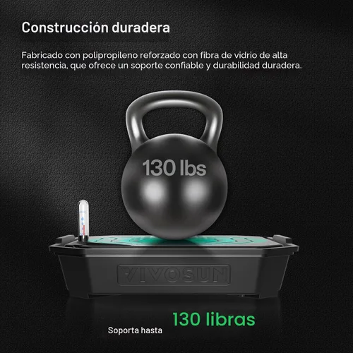 Miniatura 7 de VIVOSUN Paquete de 4 Macetas de Autoriego FlexFeed, Base de Maceta de Tela con Riego Automático con Medidor de Agua y Ventana de Mantenimiento