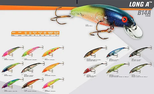 Miniatura 3 de Bomber Señuelos Long A Slender Minnow Jerbait Señuelo de Pesca