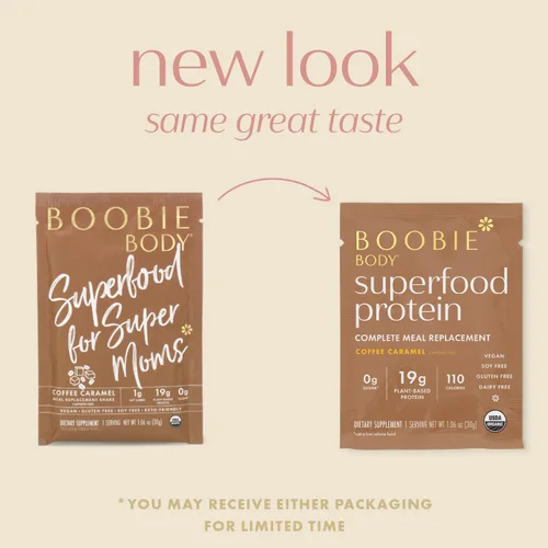 Miniatura 2 de Boobie Body Superfood Protein Batido para mamás, proteína en polvo para embarazo, apoyo a la lactancia para aumentar el suministro de leche