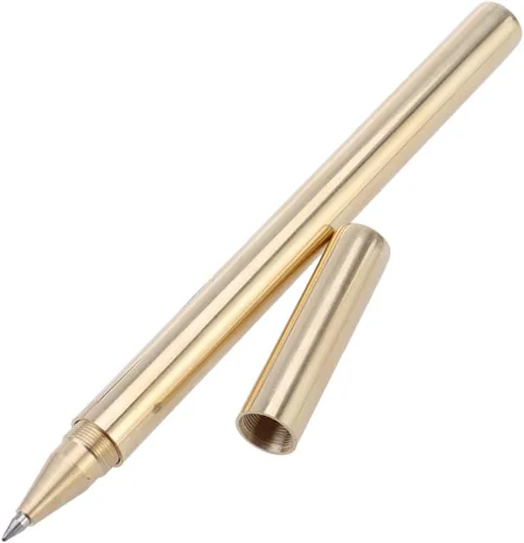Operitacx bolígrafos de firma pluma de gel bolígrafos de regalo pluma signo suministros de oficina cilindro de pluma de metal