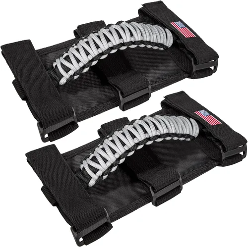 Miniatura 39 de Asas de agarre para Jeep Wrangler JK JKU JL JLU TJ YJ Sports Sahara Freedom Rubicon Unlimited Gladiator JT 1955-2023 UTV ATV Accesorios Premium 550