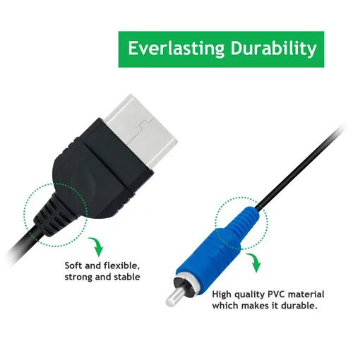 Miniatura 5 de Mcbazel HDTV de alta definición componente de TV compuesto AV Audio Video Cable para Classic Original Xbox sólo