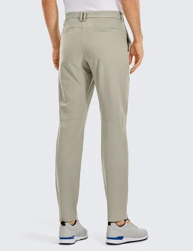 Miniatura 2 de CRZ YOGA Pantalones de golf cómodos para todo el día, tallas 303234 pulgadas de hombre, secado rápido, ligeros, con bolsillos, casuales