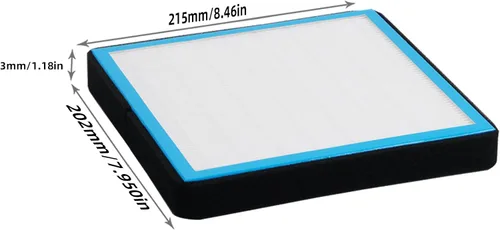 Miniatura 6 de CF11182 Filtro de aire de cabina con carbón activado Nutshell compatible con Honda Civic CR-V CRV, CR-Z CRZ, Fit, HR-V HRV, Insight, Odyssey, Acura