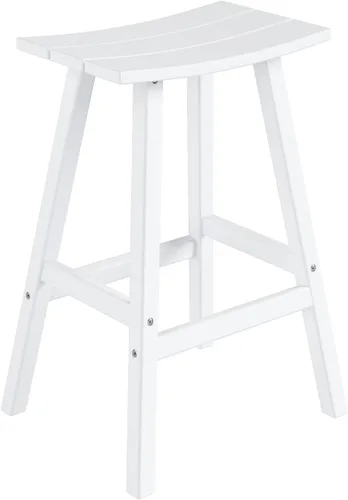 Miniatura 30 de HDPE Laguna Contempo - Taburete de bar de 29", color negro