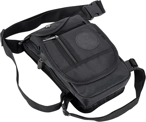 Miniatura 3 de Bolsa de pierna caída, bolsa de muslo para mujeres y hombres, bolsa táctica para piernas, bolsa de muslo, riñonera de muslo para motocicleta, bolsa