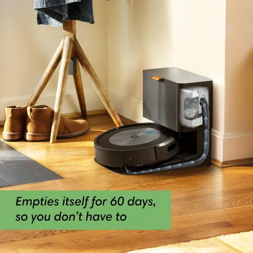 Miniatura 5 de iRobot Roomba j7+ (7550) Robot aspirador con vaciado automático – Utiliza la navegación PrecisionVision para identificar y evitar objetos como