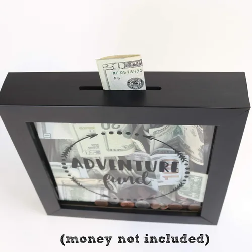 Miniatura 6 de Lawrence Frames Marco de caja de sombra negra de 8x8 Adventure Fund