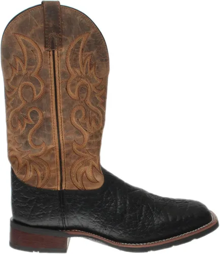 Miniatura 4 de Laredo Topeka - Botas de vestir con punta cuadrada para hombre color negro NegroBronceado