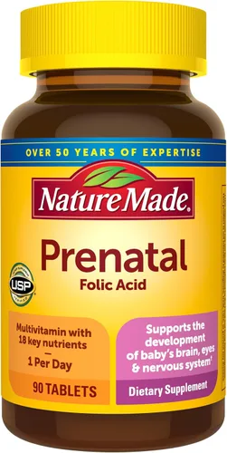Miniatura 11 de Nature Made Suplemento alimenticio Prenatal + DHA 200 mg, 60 cápsulas suaves, 1435, 1