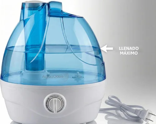Miniatura 5 de AquaOasis® Humidificador de niebla fría (tanque de agua de 2.2 litros), humidificadores ultrasónicos silenciosos para dormitorio y habitación
