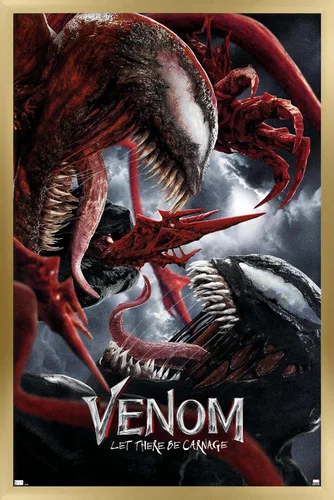 Miniatura 13 de Trends International Marvel Venom: Let There be Carnage - Póster de pared de batalla de una hoja, 14.725 x 22.375 pulgadas, versión enmarcada