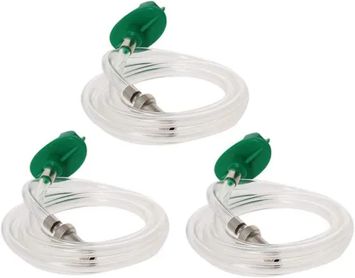 Auniwaig Tubo de aire 5cc pegamento adhesivo dispensador jeringas conector adaptador para industrial 3pcs