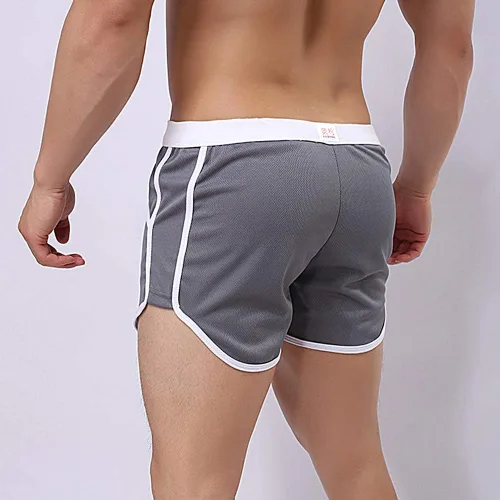 Miniatura 3 de Rexcyril Pantalones cortos para hombre, para correr, entrenamiento, fisicoculturismo, gimnasio, atléticos, deportivos, casuales, pantalones cortos