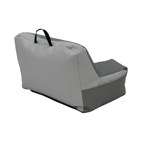Miniatura 9 de FDP SoftScape Relax-N-Read - Puf con respaldo de apoyo, bolsillos de almacenamiento y cojín de espuma de 1/2 pulgada de grosor, asiento portátil