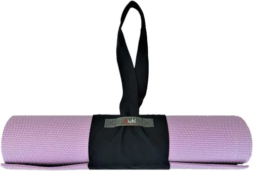 Miniatura 6 de Roll Up & Carry Portabicicletas plegables para esterilla de yoga – Poner y quitar al instante – Diseño innovador patentado – Material ligero lavable