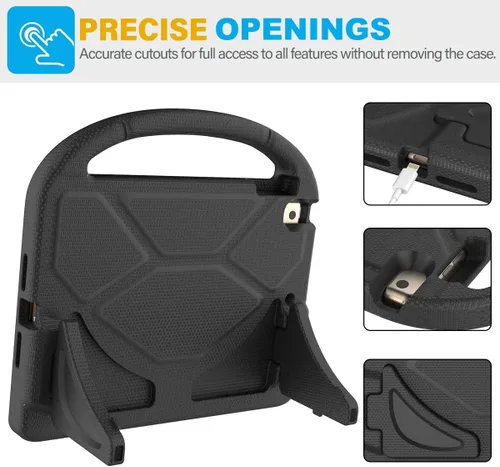 Miniatura 6 de SUPLIK Funda para niños para iPad 5ª/6ª Generación (9.7 pulgadas, 2017/2018), iPad Air 2/1 & Pro 9.7 con protector de pantalla, cubierta protectora