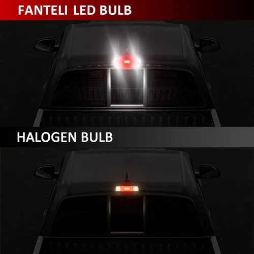 Miniatura 3 de Bombilla LED 921, Bombilla Estroboscópica de Tercera Luz de Freno Roja y Luces de Carga de Camión Blancas, 300% Más Brillante Sin Polaridad 194 912