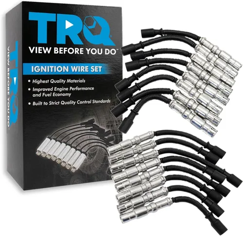 Miniatura 119 de Kit de cables para bujías de encendido del motor TRQ para Ford F250 F350 Super Duty V8 6.2L Nuevo