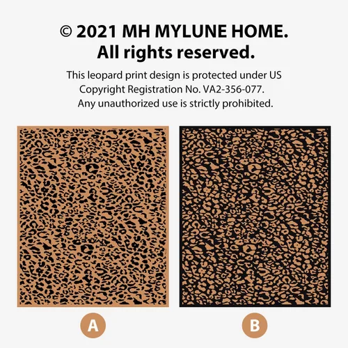 Miniatura 2 de MH MYLUNE HOME Manta Throw Ultra Suave de Leopardo (50x60 pulgadas) Mantas de Microfibra Suaves Cálidas Reversibles Manta de Guepardo