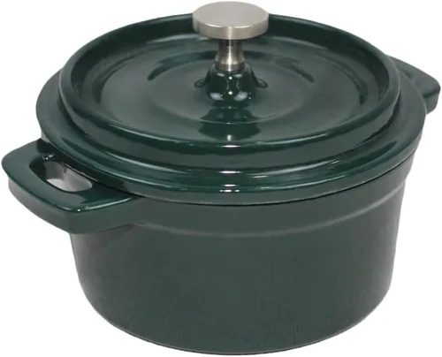 Miniatura 2 de Utensilios de cocina de hierro fundido esmaltado (Sartén 5", Merlot)