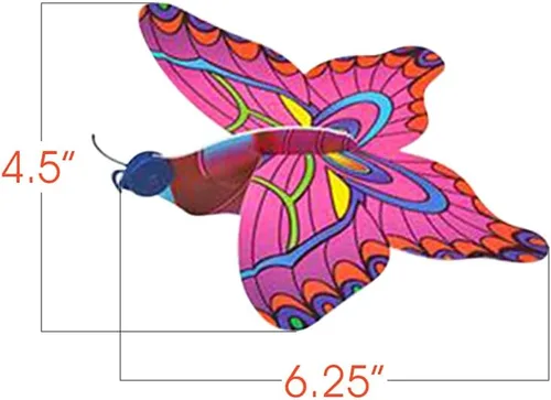 Miniatura 3 de ArtCreativity Planeadores de mariposa de espuma para niños, juego de 12, juguetes voladores para niños en varios diseños, juguetes al aire libre