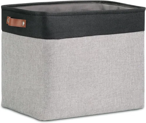 Miniatura 20 de DULLEMELO Cesta de almacenamiento pequeña, cesta de papel higiénico, contenedor de almacenamiento estrecho para baño, cesta de baño para organizar