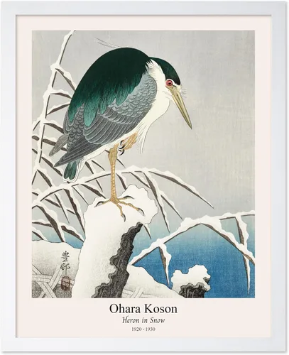 Miniatura 21 de Poster Master Vintage Ohara Koson Poster - Retro Blooming Lotus Flowers Print - Japanese Art - Flower Illustration - Aesthetic Design - Floral