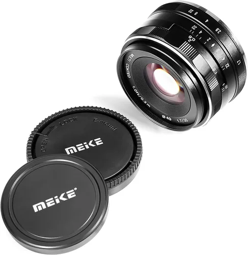 Miniatura 7 de Meike Lente APSC de enfoque manual de gran apertura de 1.378 in f1.7 compatible con cámara sin espejo Fujifilm X Mount X-T3 X-H1 X-Pro2 X-E3 X-T1