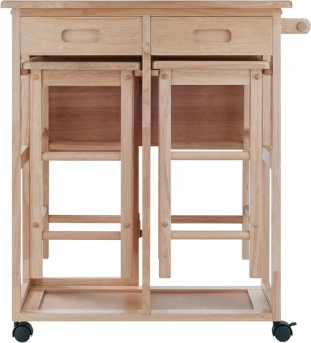 Miniatura 7 de Winsome Wood Suzanne - Set de cocina cuadrado, natural, haya
