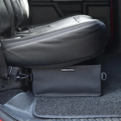 Miniatura 4 de GEEDAR Caja Organizadora de Herramientas para Asiento Bajo de Camioneta, Organizador de Almacenamiento Bajo Asiento para Ford F150 F250 F350, Chevy
