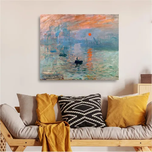 Miniatura 29 de A&T ARTWORK Campo de trigo con cipreses de Van Gogh Las reproducciones de arte clásico mundial, impresiones en lienzo giclée para decoración