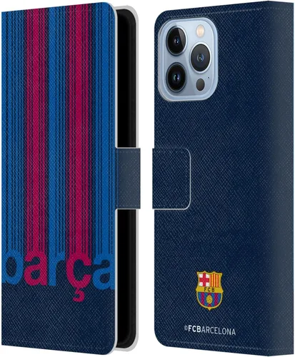 Miniatura 32 de Head Case Designs Funda de piel con licencia oficial del FC Barcelona Ball Pattern Campions compatible con Apple iPhone 11
