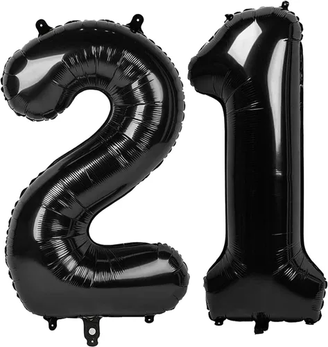 Miniatura 403 de Globo de cumpleaños número 4 dorado de 40 pulgadas, globos gigantes del número cuatro 14 24 34 40 44 2024, globos grandes de lámina de mylar para Oro