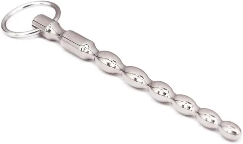 Miniatura 6 de 5,3 pulgadas espada uretral sondeo dilatadores de pene estirador de pene tornillo tapón de pene