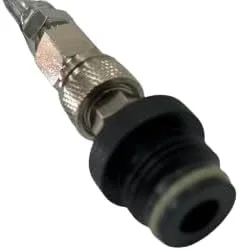 Miniatura 5 de Control remoto de tanque de paintball resistente, funciona con todas las pistolas y tanques de paintball, color negro