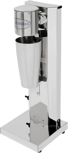Miniatura 2 de Máquina eléctrica para hacer batidos, máquina comercial de batido de leche de acero inoxidable con 2 tazas de 22.0 fl oz/taza 110 V 180 W, mezclador