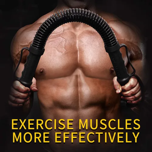 Miniatura 7 de INNOLIFE Barra giratoria eléctrica, expansor de pecho ajustable, equipo de ejercicio de la parte superior del cuerpo para entrenamiento de pecho