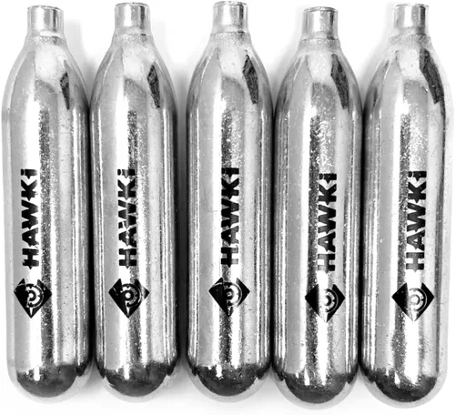 Miniatura 8 de Hawki Cartuchos de CO2 de 0.42 oz para pistolas de aire, pistolas BB, pistolas de Airsoft y accesorios de paintball