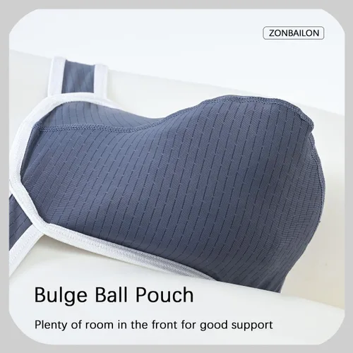 Miniatura 4 de ZONBAILON Ropa interior para hombre, bolsa elástica, sexy, de tiro bajo, con aumento de abultamiento