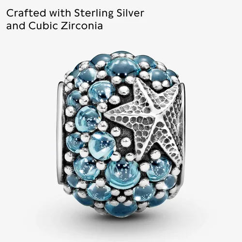 Miniatura 3 de Abalorios de estrellas de mar oceánico de Pandora para mujer modelo 791905CZF