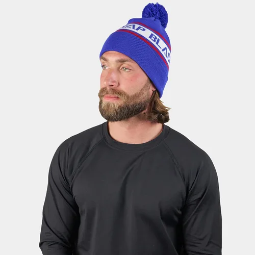 Miniatura 4 de BLACKSTRAP POM - Gorro de punto, 100 % acrílico, tejido fino jacquard, unisex, talla única
