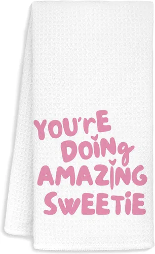 Miniatura 9 de Jvpke Toallas de cocina de leopardo rosa, decoración de guepardo, leopardo retro, decoración de cocina rosa, paños de cocina rosa preppy de 16 x 24